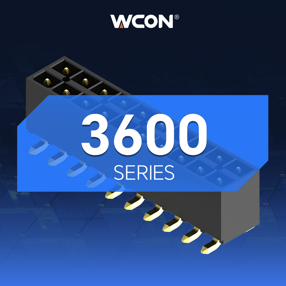 3600系列板對板連接器| 2.54mm間距，靈活應變，穩(wěn)固互聯(lián)